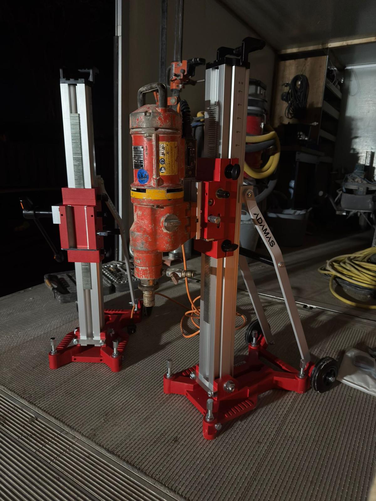 Boorstatieven met Hilti motor